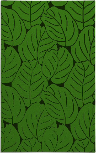 collected leaves rug - item 226159