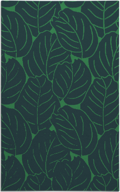collected leaves rug - item 226172