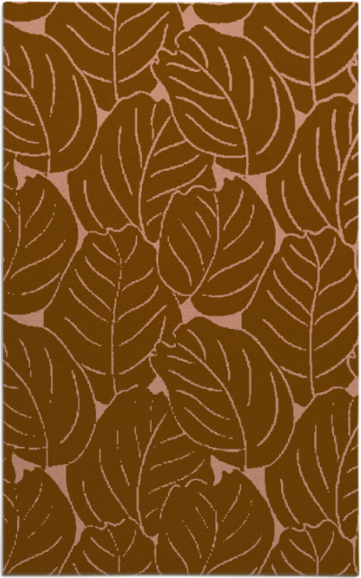 collected leaves rug - item 226236