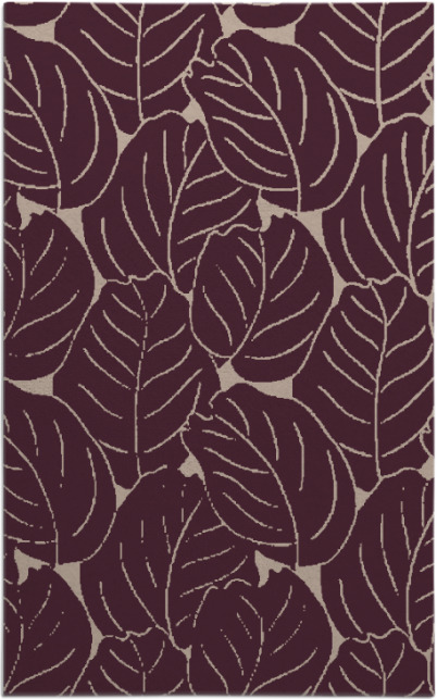 collected leaves rug - item 226246
