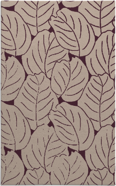 collected leaves rug - item 226249