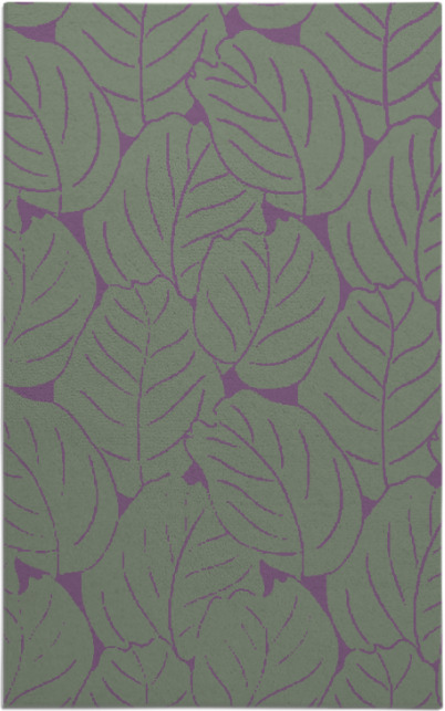 collected leaves rug - item 226271