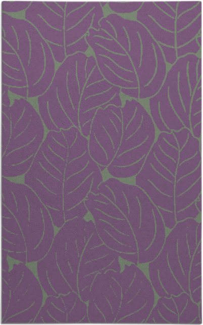 collected leaves rug - item 226272