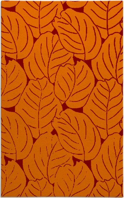 collected leaves rug - item 226277