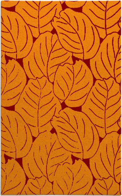 collected leaves rug - item 226279