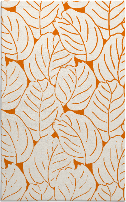collected leaves rug - item 226282