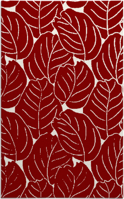 collected leaves rug - item 226283