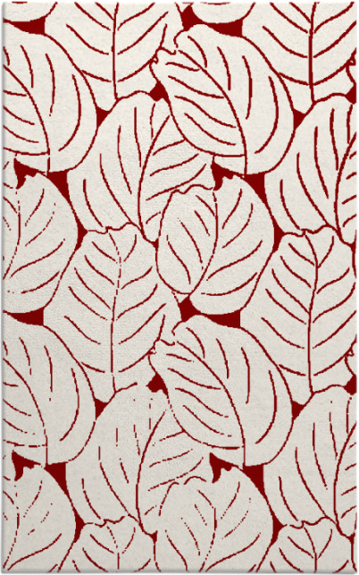 collected leaves rug - item 226284