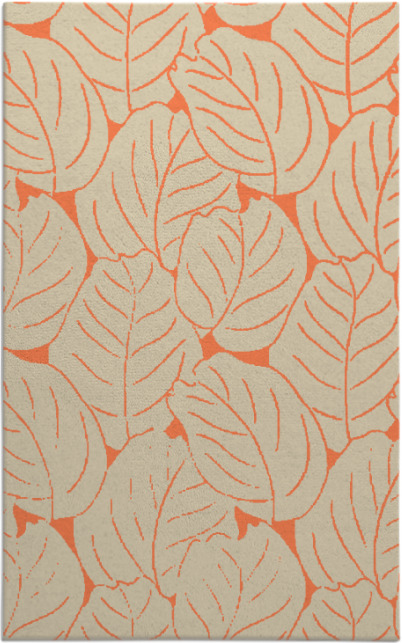 collected leaves rug - item 226286
