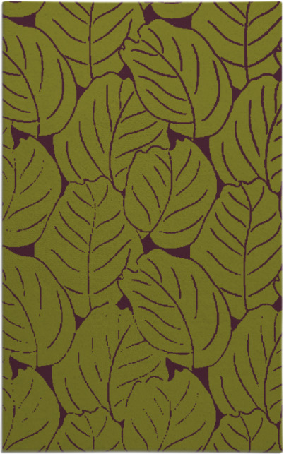 collected leaves rug - item 226318