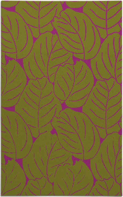 collected leaves rug - item 226320