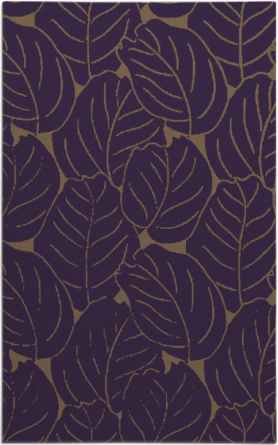 collected leaves rug - item 226321