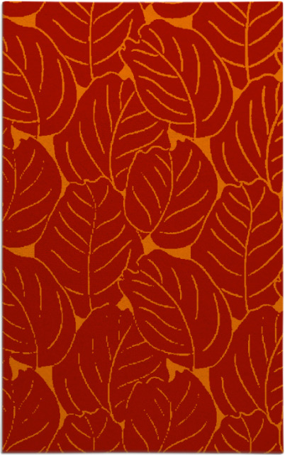 collected leaves rug - item 226333