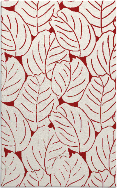 collected leaves rug - item 226338
