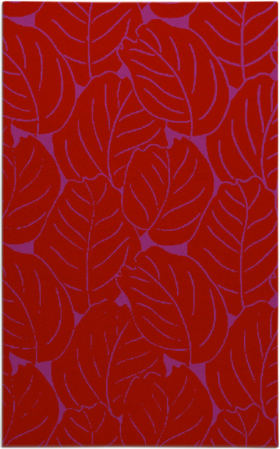 collected leaves rug - item 226341