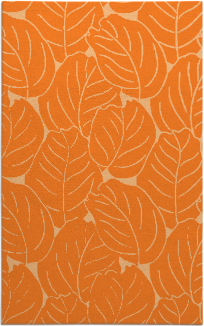 collected leaves rug - item 226351