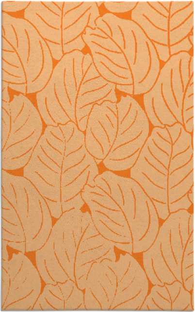 collected leaves rug - item 226352