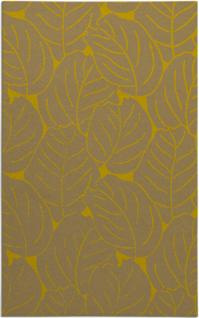 collected leaves rug - item 226355