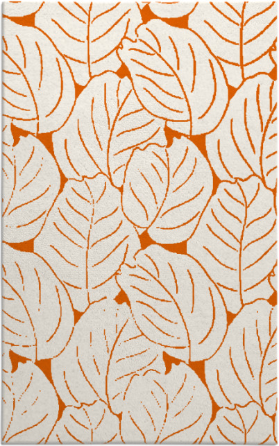 collected leaves rug - item 226357