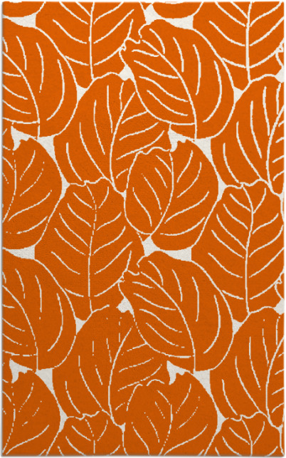 collected leaves rug - item 226358
