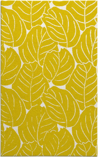 collected leaves rug - item 226366
