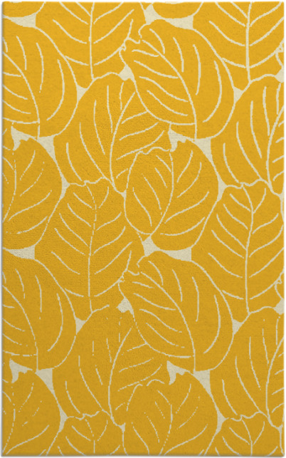 collected leaves rug - item 226378
