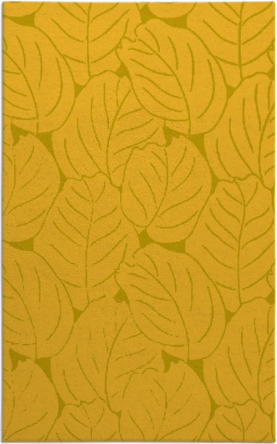 collected leaves rug - item 226380