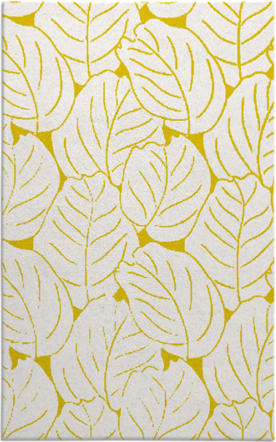collected leaves rug - item 226390