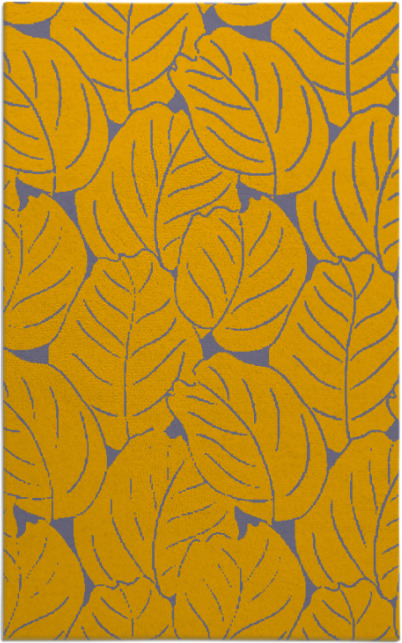 collected leaves rug - item 226403