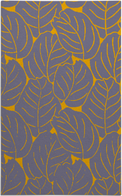collected leaves rug - item 226404