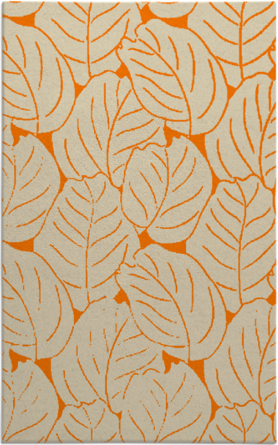 collected leaves rug - item 226405