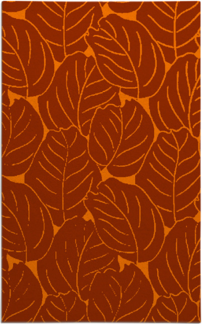 collected leaves rug - item 226407