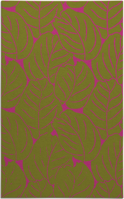 collected leaves rug - item 226417