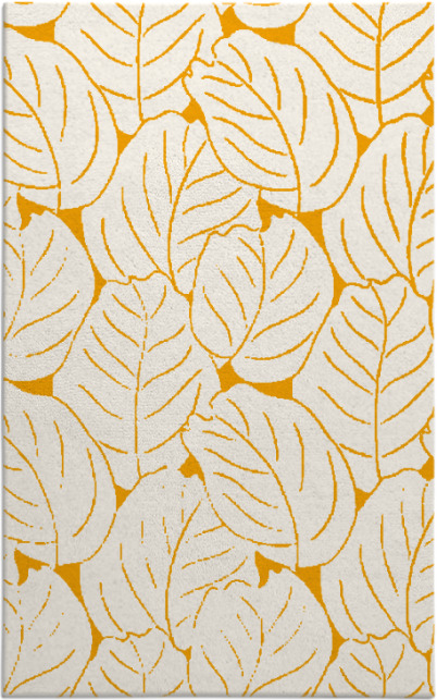 collected leaves rug - item 226426