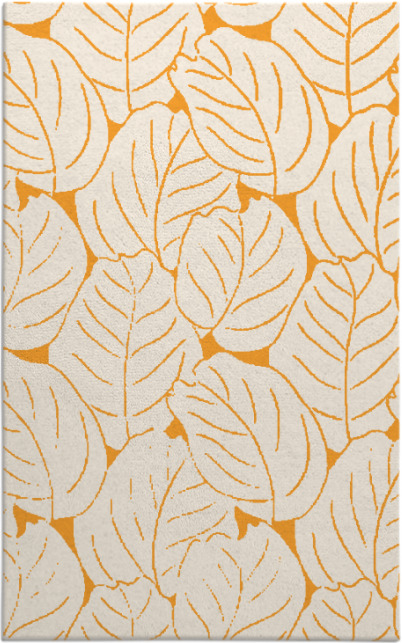 collected leaves rug - item 226435