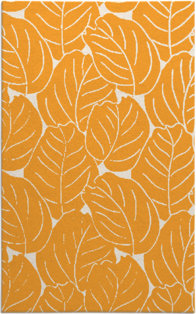 collected leaves rug - item 226437