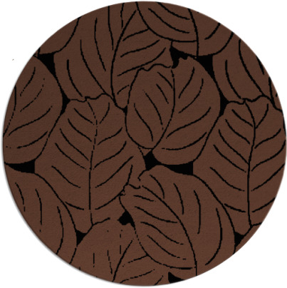 collected leaves rug - item 226458