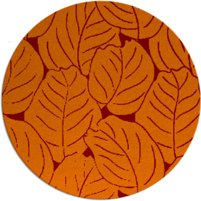collected leaves rug - item 226629