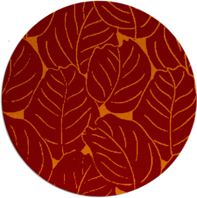 collected leaves rug - item 226630