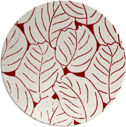 collected leaves rug - item 226636
