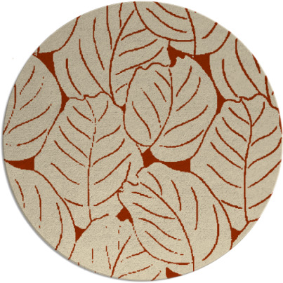 collected leaves rug - item 226640