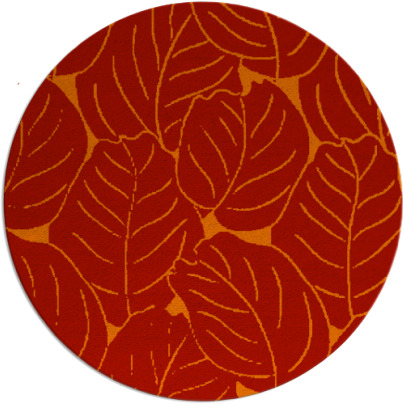 collected leaves rug - item 226685