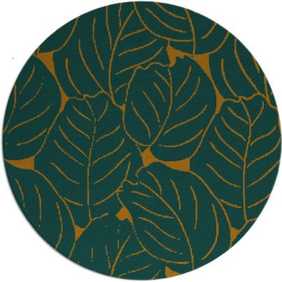 collected leaves rug - item 226747