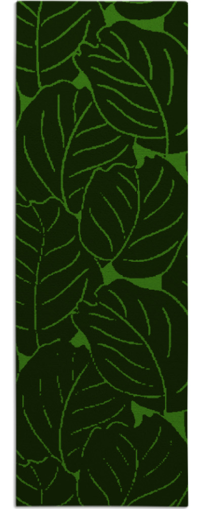 collected leaves rug - item 226864
