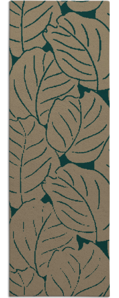 collected leaves rug - item 226916