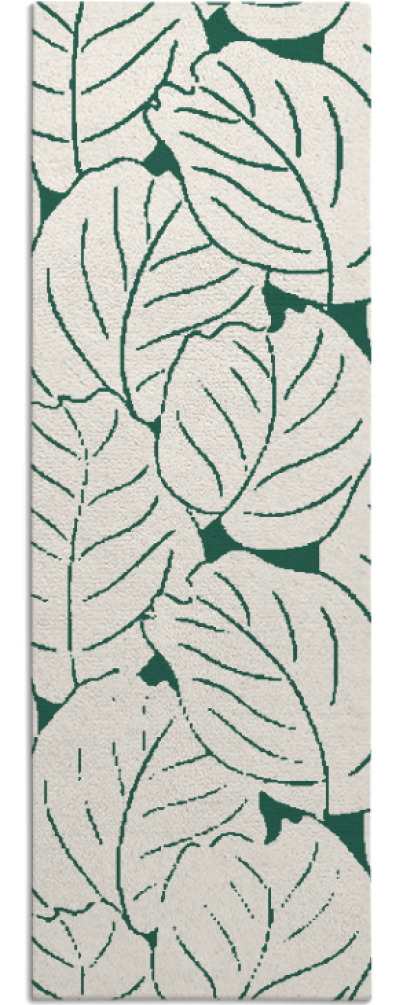 collected leaves rug - item 226926