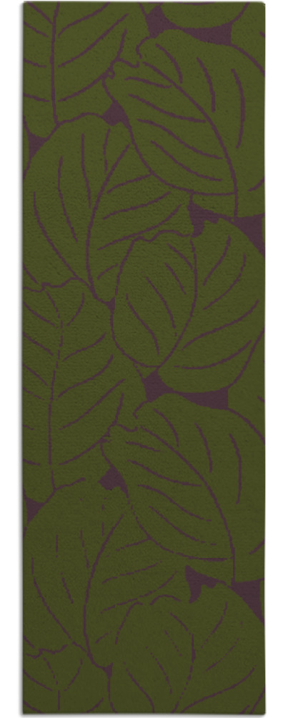 collected leaves rug - item 226932