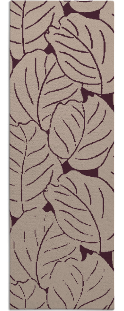 collected leaves rug - item 226953