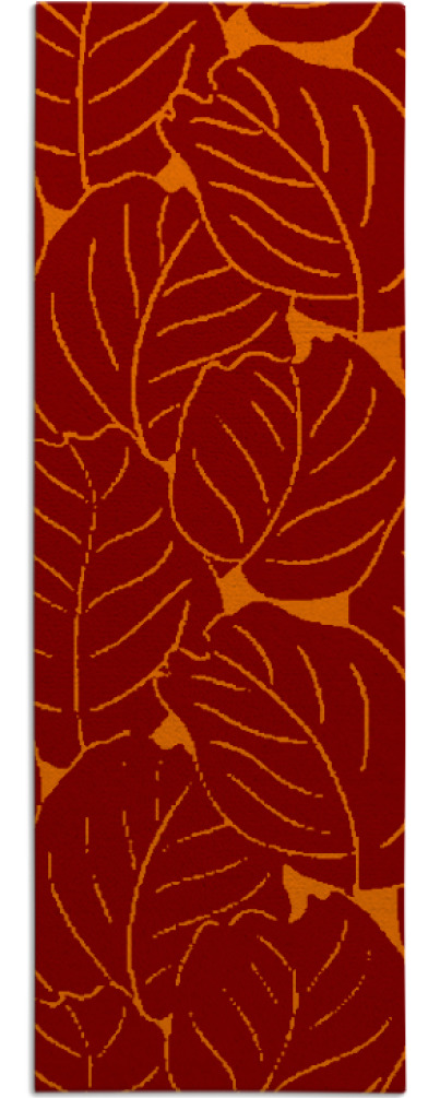 collected leaves rug - item 226982