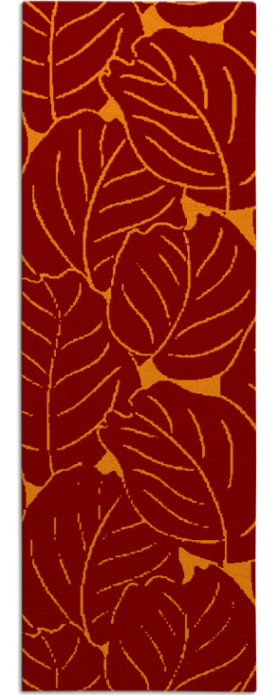 collected leaves rug - item 226984